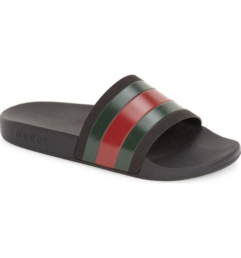 gucci slides white men|gucci slides men nordstrom.